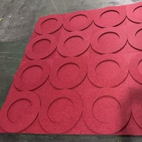 Decoración de Oficina para Estaciones de Trabajo, Imitación Personalizada de la Estética Natural, Paneles Acústicos de Techo con Vigas de Madera Real