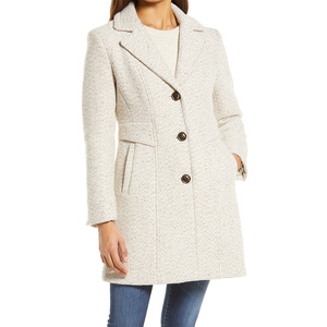 Nouveau Manteau Long en Laine Rétro pour Femme 2026 avec Épaulettes, Manches Longues et Taille Cintrée – Manteau d'Hiver Tendance - Product Image 4