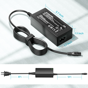 อะแดปเตอร์โน้ตบุ๊ค 65W สำหรับ HP Dell Samsung Sony Acer Asus Toshiba <span class=keywords><strong>ThinkPad</strong></span> Fujitsu โน้ตบุ๊ค อัลตร้าบุ๊ค แล็ปท็อป - Product Image 5