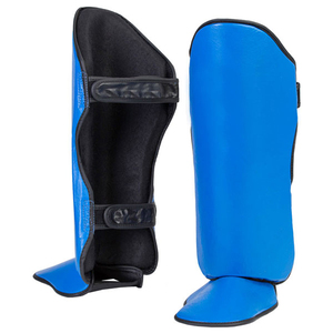 Espinilleras de Cuero y PU de Alta Calidad Personalizadas para Boxeo, MMA, Karate, Nuevo Diseño - Product Image 2