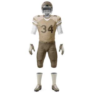 Dernier design d'uniformes de football américain, nouveau style, uniformes de football américain pour jeunes, prix de gros, uniformes personnalisés avec le nom de l'équipe - Product Image 4