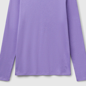 Women Long Sleeve T Shirt Cotton Casual Slim Fit Basic Tee Top Soft Breathable Daily Wear Fashion Custom Logo OEM - Product Image 5