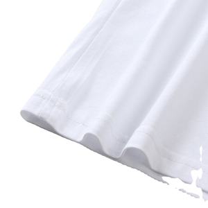 Vente en gros T-shirt uni 100% coton pour hommes Pakistan fabriqué avec la meilleure qualité, style décontracté, motif de tissage non tissé, teint en stock - Product Image 3