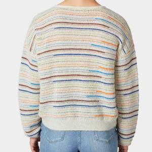 Suéter de punto grueso para mujer - Jersey cálido de invierno - Elegante jersey térmico de color liso para mujer 2026 transpirable - Product Image 3