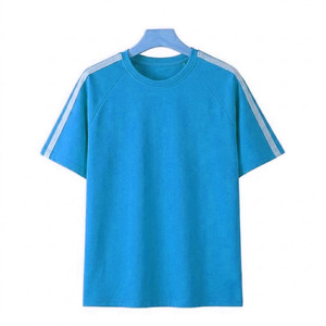 Unisex <b>Polyester</b> <b>Tshirts</b> Streetwear Soild Short Sleeved Breathable Training Quick Dry Blank T Shirts Men Cotton Customized Logo - Product Image 2
