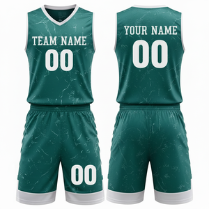 Ensemble de maillots de basket-ball personnalisés en gros, respirants, légers, à séchage rapide, uniformes de sport performants, imprimés par sublimation - Product Image 1