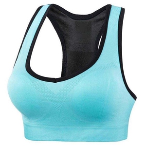 Soutien-gorge de sport respirant à maintien élevé sans coutures pour femme, séchage rapide, anti-choc, grandes tailles, vêtements de sport - Product Image 3