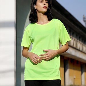 Camiseta de Punto Rosa de Manga Corta con Cuello Redondo, Corte Regular, Color Sólido, Ropa Casual para Hombre - Product Image 3