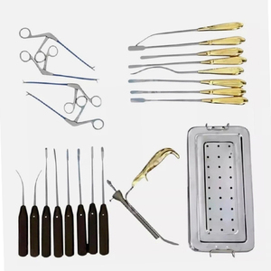 Juego Completo de Instrumentos para Cirugía Facial con Tijeras, Pinzas, Portaagujas y Retractores para Uso Profesional - Product Image 5