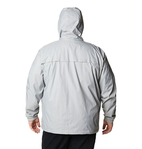 Manufacturer Custom Men's Full Zip Canvas Pullover Hoodie <b>Jacket</b> Solid Color Streetwear Outdoor Windbreaker <b>Winter</b> <b>Jacket</b> - Product Image 2