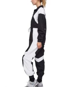 Conjunto de 2 Piezas de Chaqueta Cortavientos con Capucha para Mujer, Invierno, Spandex/Nailon, Impermeable, Transpirable, Estampado, Color Sólido Personalizado, Ecológico, Deportivo - Product Image 4