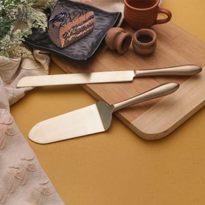 Cuchillo para Queso de Acero Inoxidable con Mango Decorativo, Herramienta de Cocina Duradera para Contacto con Alimentos, Solo Lavar a Mano - Product Image 3