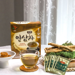 Extrait de thé au ginseng en sachet granulé pour une action antioxydante et un soutien immunitaire, usage quotidien - Product Image 5