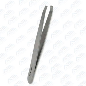 Pinzas para Extensión de Cejas, Herramientas de Cuidado de Belleza, Punta Inclinada, Pinzas Profesionales de Acero Inoxidable para Cejas - Product Image 2