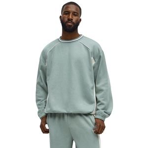 Conjunto Deportivo Personalizado, Sudadera con Cuello Redondo, Pantalones Deportivos, Ropa de Entrenamiento Atlético, Impresión de Logotipo, Ropa Urbana OEM - Product Image 2