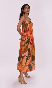 Nouvelle arrivée, robe sexy à col en V, style polynésien, sans manches, décontractée, élégante, ample, longue, meilleur design, robe longue pour femmes - Product Image 4