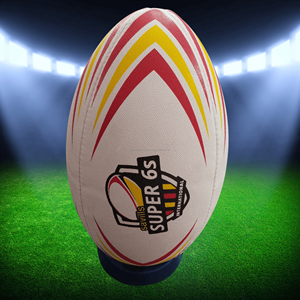 Balles de rugby de l'Union Entraînement Qualité Sports Utilisation Ballon en caoutchouc de rugby fabriqué pour Promotions Publicité Match Rugby NRL Ball - Product Image 2