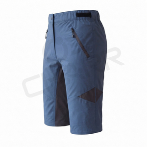 กางเกงขาสั้นสำหรับแข่ง MTB BMX MX สีพื้น ระบายอากาศ แห้งเร็ว รับผลิตตามสั่ง (OEM)  ขั้นต่ำในการสั่งซื้อน้อย คุณภาพสูงสำหรับผู้ชาย ผลิตจากโพลีเอสเตอร์ 100% - Product Image 3