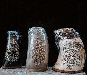 Mug en corne à boire au design unique et de haute qualité, idéal pour le whisky et la bière - Product Image 5