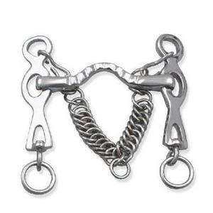 Bocado de Caballo Portugués de Acero Inoxidable, Bocado de Equitación Duradero, Equipo Ecuestre - Product Image 1