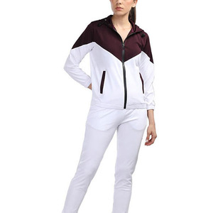 Conjunto Deportivo de Mujer con Diseño de Paneles Múltiples, Chaqueta con Cremallera y Manga Larga, Ropa Deportiva para Exteriores, MOQ Bajo - Product Image 1