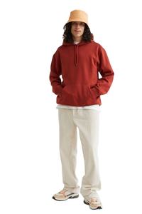 เสื้อฮู้ดแบบสวมหัวผ้าฟลีซปักลายโลโก้สำหรับผู้ชายผู้หญิง - Product Image 6