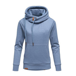 Sweat-shirts à capuche en coton style coréen personnalisables pour filles, respirants, à manches longues, grandes tailles, pour l'hiver, pour femmes - Product Image 4