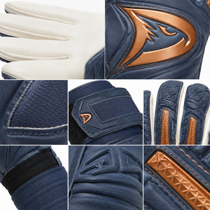 ถุงมือผู้รักษาประตู Hybrid Cut 4mm Aqua-Grip |   อุปกรณ์ผู้รักษาประตูฟุตบอลสำหรับทุกสภาพอากาศ พร้อมอุปกรณ์ป้องกันนิ้วแบบถอดได้ |   ผู้ผลิต OEM - Product Image 6