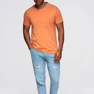 Camisetas Extra Grandes para Hombre, Ecológicas y Transpirables, 100% Algodón, de la Mejor Calidad, con Impresión Personalizada, Color Liso, OEM 2026 - Product Image 1