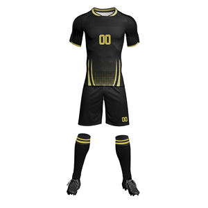 Vêtements d'entraînement de football personnalisés OEM |   Nouvelle conception d'uniforme de football respirant, prix bas, vêtements de sport d'équipe - Product Image 3