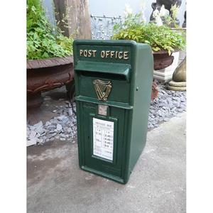Red Vintage <b>Post</b> <b>Box</b> With Stand Groun <b>Mount</b> For Garden Supplies & Farmhouse Outdoor Decoration - Product Image 5