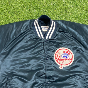 Chaqueta Bomber Vintage de Nueva York de Primera Calidad, Chaqueta Bomber de Satén Personalizada para Hombre - Product Image 3