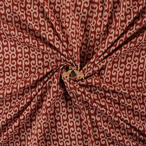 ผ้าพิมพ์ลายดอกไม้ทำจากผ้าฝ้าย100% แท้น้ำหนักเบาวัสดุผ้านุ่มสำหรับชุดเดรสของผู้หญิงมาใหม่ - Product Image 4