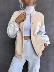 Dernière mode, vente flash, veste de baseball personnalisée pour femmes à prix très raisonnable, veste de baseball pour femmes, service OEM - Product Image 3