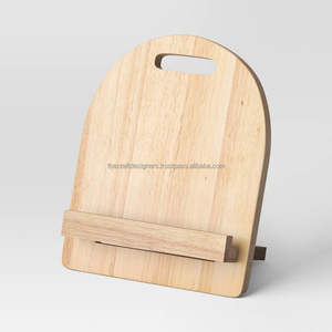Soporte de madera para libros de cocina, ideal para la preparación diaria de alimentos, ofrece una visualización de recetas estable, suave y atractiva. - Product Image 5