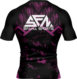 Ensemble Rashguard Premium pour Hommes Sans Gi, Haut de Compression à Manches Courtes et Short de Boxe, Séchage Rapide, Respirant, Spandex/Polyester, Tenue de Combat - Product Image 2