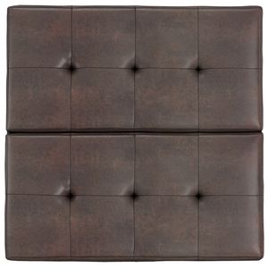Dover Coffee <b>Table</b> Ottoman <b>with</b> Lift Top for Storage Stylish <b>Stool</b> & Ottoman Furniture - Product Image 4