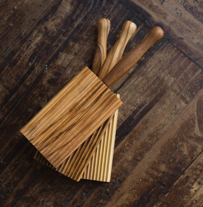 Planche à pâtes en bois, fournisseur en gros, spatule à gnocchis en bois, planches à gnocchis, meilleur prix - Product Image 5