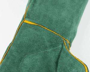 FASHION CIRCLE INDUSTRY Tig Welder <b>Glove</b> Cow Split Leather Knit Wrist EN 388 Certified Heat Resistant Anti-Slip Safety <b>Gloves</b> - Product Image 3