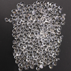 Topacio blanco natural de 3.5 mm con corte en forma de corazón, piedra preciosa suelta de la mejor calidad para la fabricación de joyas. - Product Image 2