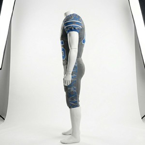 Wholesale Custom High Quality Breathable Mesh American Football Uniform Set Sublimated Jersey <b>Padded</b> Pants Short Anti-Bacterial - Product Image 5