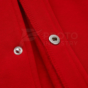 Customized Trend Men Letterman Jacket Long Sleeve <b>Covered</b> <b>Button</b> Stylish Streetwear Casual Daily Look - Product Image 6