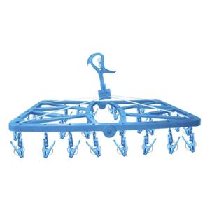Tendedero Plegable Rectangular con 32 Pinzas VINH NAM Modelo 296 62x35x38cm Multifuncional para Baño y Ropa de Niños - Product Image 1