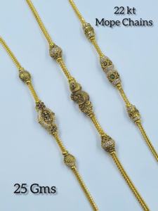 Collar de Lujo con Colgante de Pavo Real en Oro Sólido de 22K, con Incrustaciones de Circonitas, Joyería Tradicional India para Mujer, 41g 33g - Product Image 3