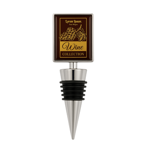Tapones de Vino Decorativos con Cierre de Presión, Metálicos, Reutilizables, Duraderos, con Logotipo de Empresa Personalizado, Recuerdo Empresarial Clásico para Hombres - Product Image 2