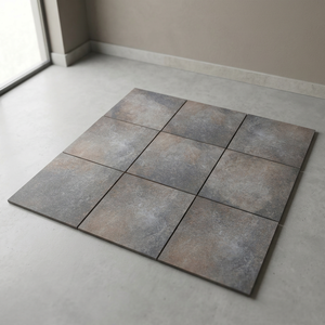 Piastrella in Gres Porcellanato Rettificato R11 per Esterni 600x600mm Marrone Pacifico Antiscivolo Economica per Progetti di Pavimentazione in Medio Oriente - Product Image 2