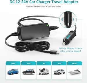Chargeur USB C pour ordinateur portable PD 3.0 à charge rapide 100W, alimentation 5-20V CC pour MacBook, HP, Dell, Lenovo ThinkPad, Surface, <span class=keywords><strong>Chromebook</strong></span> - Product Image 5