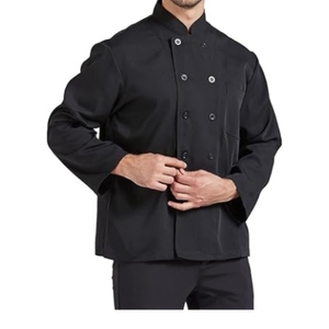 เสื้อเชฟแบบคลาสสิกสำหรับโรงแรมและร้านอาหาร แบบสั่งตัดได้สำหรับทุกเพศ  กระดุมสองแถว - Product Image 1
