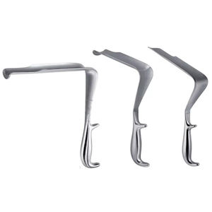 Rétracteur pelvien St. Marks à prix compétitif, 3 pièces, manuel, réutilisable, en acier inoxydable allemand, pour chirurgie ORL et neurochirurgie - Product Image 5
