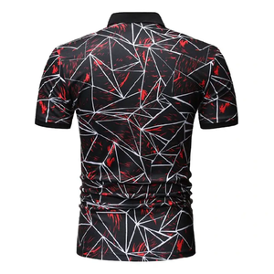 Polo en polyester imprimé par sublimation en gros, polos en coton par sublimation les plus vendus - Product Image 2